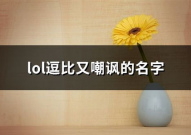 lol逗比又嘲讽的名字,逗比嘲讽昵称大盘点